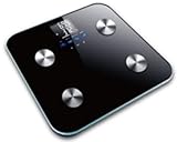 Ozeri Touch Digital Bath Scale -- Measures Weight, Body Fat, Hydration, Muscle and Bone Mass with Auto Recognition Technology for 8 Personal Profiles