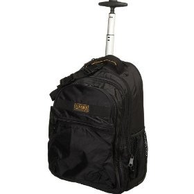 A.SAKS Deluxe Expandable Trolley Backpack