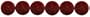 Blue Moon Lost & Found Velvet Bead Strands-round Burgundy 14mm 25/pkg