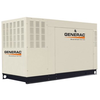 Generac Guardian Series QT04524ANSX 45,000 Watt Liquid Cooled Propane/Natural Gas Powered Standby Generator Without Transfer Switch