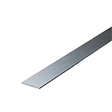 e-kanamono アルミフラットバー(薄口) 1.2x15x1920mm バフシルバー