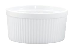 HIC 32-ounce Porcelain Souffle 6-inch