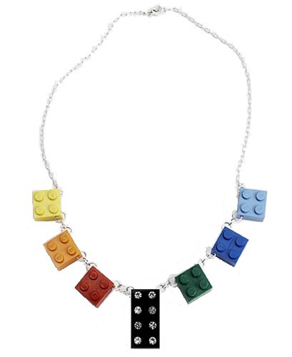 Recycled Lego Necklace