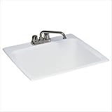 Swanstone DI00000.035 Veritek 25 x 22 Drop-In Laundry Sink