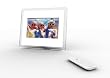 i-mate Momento 70 7-Inch Wireless Digital Picture Frame (Clear)