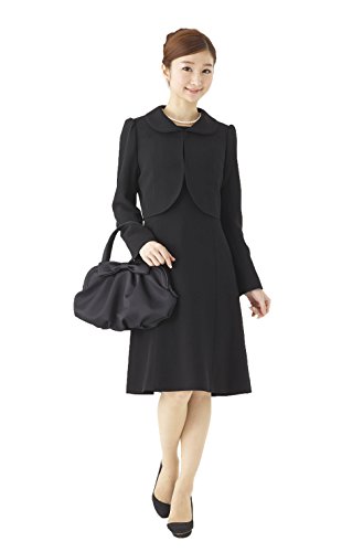 (モノワール) MONOIR 喪服 レディース 礼服 ブラックフォーマル アンサンブル ワンピース オールシーズン 02M41125