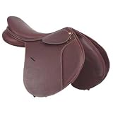 Collegiate Diploma Close Contact Saddle in Havanna Brown
