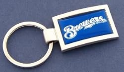Milwaukee Brewers Curved Keychain