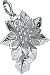 Poinsettia Charm by Rembrandt Charms