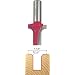 Freud 39-252 1-1/8-Inch Diameter Ovolo Groove Router Bit with 1/2-Inch Shank