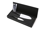 Kyocera Revolution Paring and Santoku Knife Gift Set, White