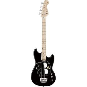 Fender Squier Badtz-Maru Bronco Bass, negro