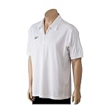 Men's Reebok Momentum II Short Sleeve Polo - White/White