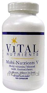 Multi-Nutrients V 120 Capsules by Vital Nutrients