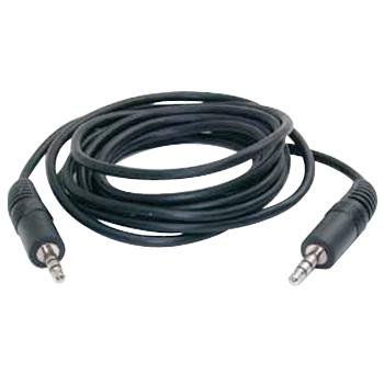 QVS CC400M 06 3.5 MM Male to Male Audio Cable  6 Feet
