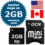 PCHardware: ONCOURSE OCN6 6000 NORTH AMERICA PREMIUM EDITION 2GB & 12.5 MILLION POIS GPS NAVIGATION SOFTWARE F