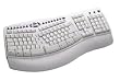 Adesso Intellimedia MediaPro Flat Ergonomic MAC USB White Keyboard with 2 USB Ports  ( AKB-805MAC)