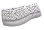 Adesso Intellimedia MediaPro Flat Ergonomic MAC USB White Keyboard with 2 USB Ports  ( AKB-805MAC)