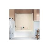 Swanstone TI-3-010 Veritek Three Panel Tub Wall Kit, White Finish