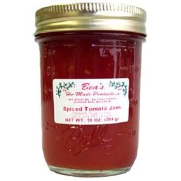 Beas Ho-Made Spice Red Tomato Jam 10oz - 4 Unit Pack by Beas Ho-Made