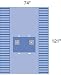 ^Proxima Bilateral Limb Drape - Bilateral Limb Drape Min.Order is 1 CS ( 12 Each / Case; )