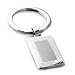 Jewelry : Sterling Silver Satin & Shiny Key Chain
