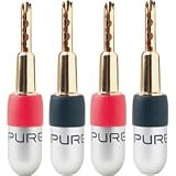 Belkin PureAV AV54004  Do-It-Yourself Gold Banana Plugs, 4-Pack Image