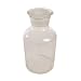 American Educational Clear Flint Glass 1000mL Wide Mouth Reagent Bottle with Ground Glass Stopper (Bundle of 5)