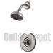 Price Pfister R89-7CBK Avalon Shower Only, Avalon Lever Handle, Round Flange, Decorative Shower Head