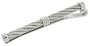 Stainless Steel Cable Tie Bar Clip, 2 9/16 in. (65mm) long