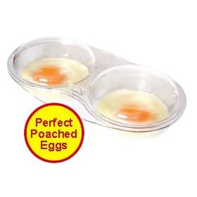 Non-Stain Microwave Egg Poacher