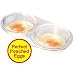 Non-Stain Microwave Egg Poacher