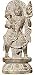 ShalinCraft Stone Carving Sculpture Hindu Religious Statue of Lord Hanuman 3.25" x 2.25" x 8"