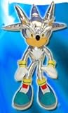 Plush - Sonic the Hedgehog - 34" Soft Doll Figure - Silver Metal Sonic