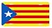 Estelada Catalan Republic Flag Vanity Auto License Plate