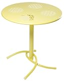 Alfresco Home Daisy Mesh 27-1 2-Inch Round Bistro Table - Green Apple