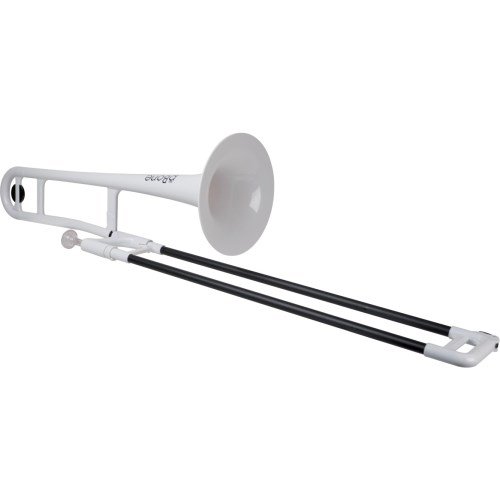 Jiggs pBone Plastic Trombone White Doris J. Kingter