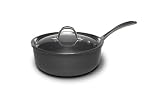 Calphalon 3-qt. Commercial Hard-Anodized Chef's Pan.