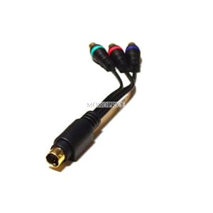 Monoprice S-Video (MDIN7) to 3-RCA Component Cable for Infocus Projector