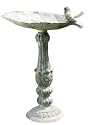 Napco Pedestal Birdbath, 21-Inch Tall