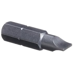 Wera Series 1 800/1 Z Sheet Metal Bit, Slotted 1mm Head x 25mm Blade