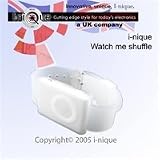i-nique Watch-Me Shuffle (2nd Gen) for ipod shuffle silicone case skin (BLACK)