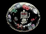 Casino Magic Slots Design - Hand Painted - Dinner/Display Plate - 10 inch diameter Casino Magic Slots Design - Hand Painted - Dinner/Display Plate
