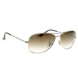 Ray Ban Cockpit Sunglasses RB3362 001/51 Arista/Crystal Brown Gradient 59mm