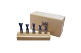 Woodline USA WL-2017 5-Piece 1/2-Inch Shank Dovetail Set