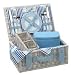2 Person Carnival Baskets - Blue Tones