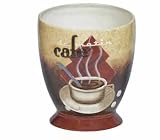 Coffee House French UTENSIL crock HOLDER kitchen