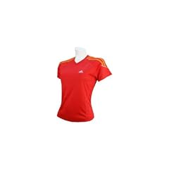 Adidas Damen Shirt ClimaLite 3-S S/S Sportmode