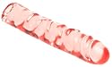 California Exotics Junior Dildo, Veined Translucence, 7.5"