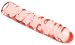 California Exotics Junior Dildo, Veined Translucence, 7.5 Inches